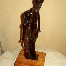 Moglie e figlia dello scalatore
